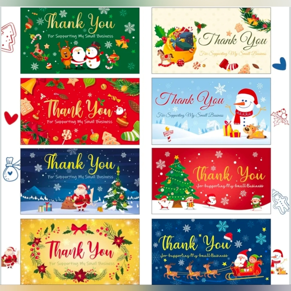 20 Christmas Theme  Cards Various